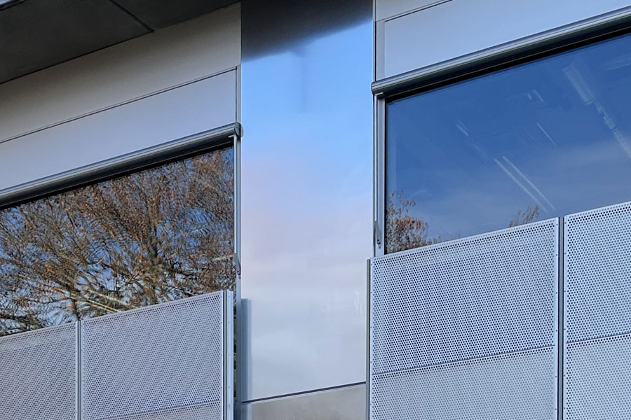 brioxAL® - Fassade brioxAL® hochglänzende Aluminiumbleche