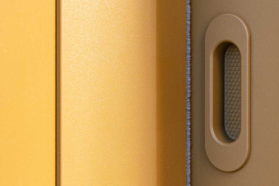 Pulverbeschichtung Feinstruktur Pulverbeschichtung Feinstruktur