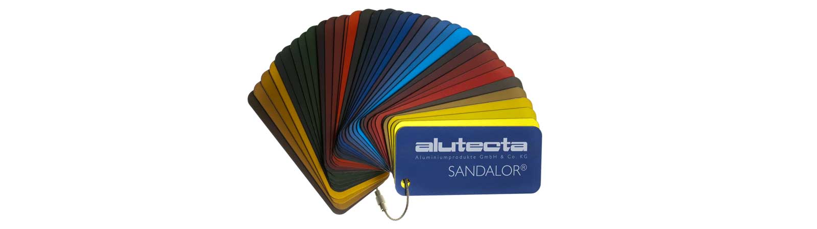 Eloxal Sandalor® Farbfächer