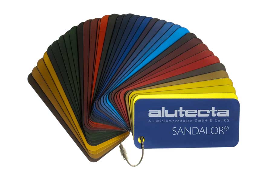 Sandalor coloursamples